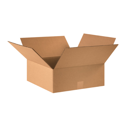 16 x 16 x 6" Flat Corrugated Boxes