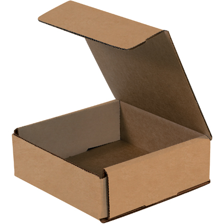 6 x 6 x 2" Kraft Corrugated Mailers