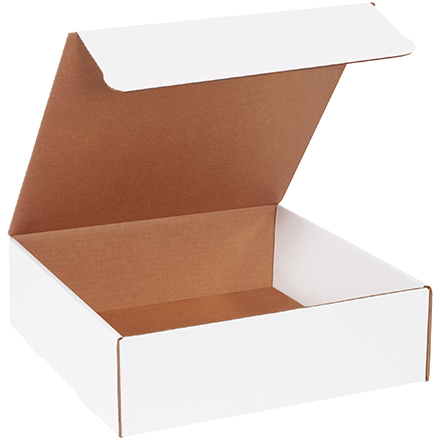 13 x 13 x 4" White Literature Mailers