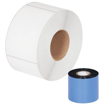 2.36" x 1181' Black Datamax Thermal Transfer Ribbons - Wax