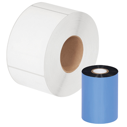 3.50" x 1181' Black Datamax Thermal Transfer Ribbons - Wax